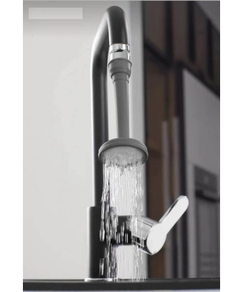 Ayarlanabilir Şelale Musluk Ucu - Antrasit