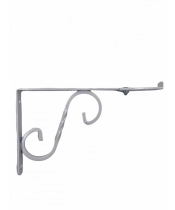 Ayarlı Ferforje Raf Altı No:2 Beyaz 20X15