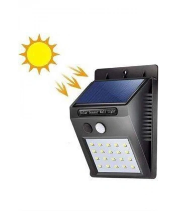 Bahçe Aydınlatması Güneş Enerjili Led Işık Lamba Sensörlü Dekoratif