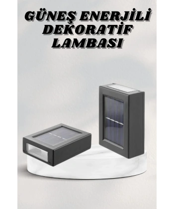 Bahçe Aydınlatması Solar Güneş Enerjili Dekoratik Led Işıklı Lamba