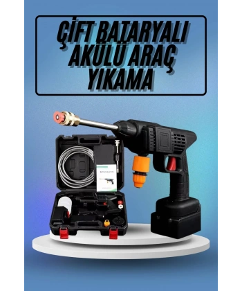 Bahçe Sulama Tabancası Makinesi Yüksek Basınçlı Akülü Yıkama Makinesi