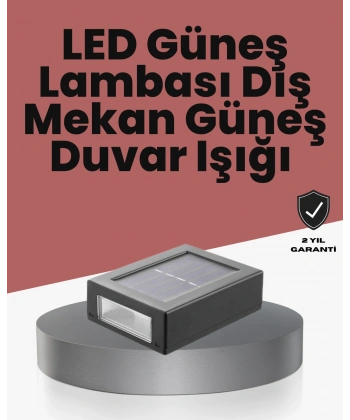 Bahçe ve Balkon İçin Güneş Enerjili Lamba