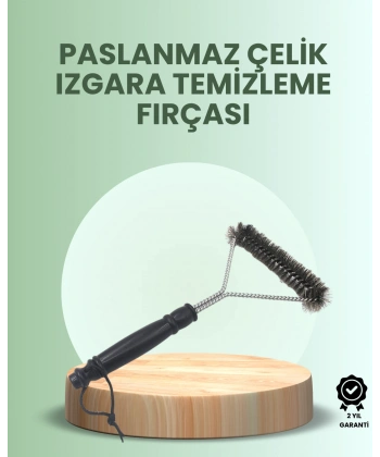 Barbekü ve Mangal İçin Tel Izgara Temizleyici Fırça