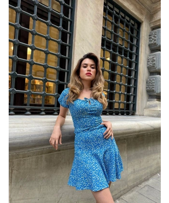 Baskılı etekli takım