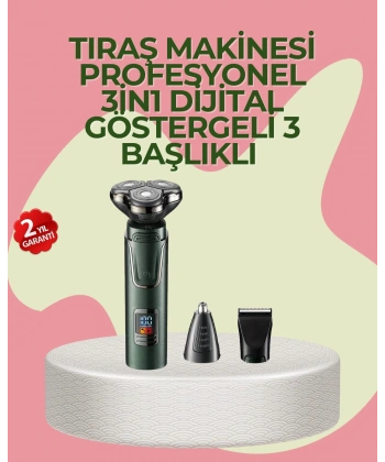 Başlıklı Şarjlı Tıraş ve Bakım Cihazı
