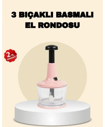 Basmalı Manuel Rondo Hızlı ve Zahmetsiz Doğrama