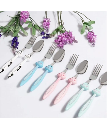 Bebek Çatal Kaşık Seti - 18 cm