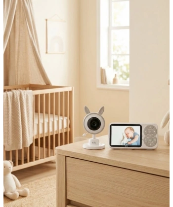 Bebek Kamerası Karşılıklı Konuşma RGB Işık Gece Görüşü ve Sıcaklık Alarmı