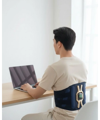 Bel Destekli Masaj Kemeri Hafif ve Taşınabilir