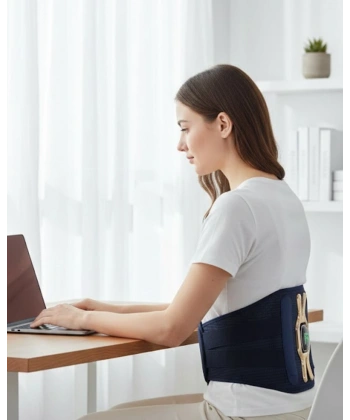 Bel Karın ve Sırt İçin Isıtmalı Masaj Cihazı