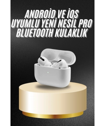 Beyaz Android ve İOS Uyumlu Yüksek Performanslı Uzun Pil Ömrü