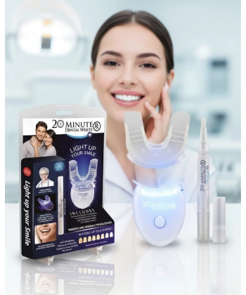 Beyazlatma Kalemli LED Diş Parlatma Seti