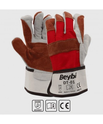 Beybi DT-01 Deri Takviyeli Eldiven NO:10