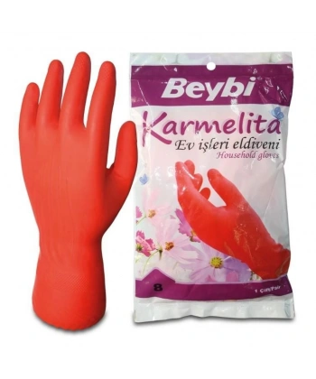 Beybi Karmelita Bulaşık Eldiveni No:8