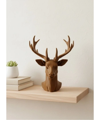 BİBLO GEYİK KAHVERENGİ