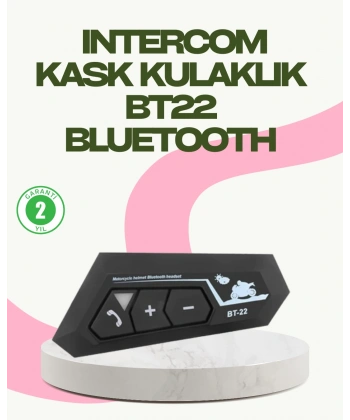 Bluetooth 5.0 EDR Kask Kulaklık Yüksek Ses Kalitesi ve Gürültü Önleme
