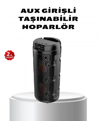 Bluetooth 5.0 Kablosuz Hoparlör Çift Sürücülü Yüksek Ses Kalitesi Kompakt Tasarım