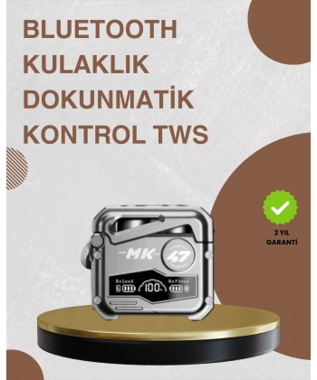 Bluetooth 5.0 Kulak İçi Kablosuz Kulaklık – Dokunmatik Kontrol, Düşük Gecikme