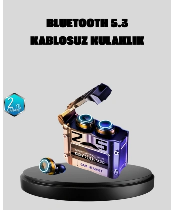 Bluetooth 5.3 Kablosuz Kulaklık – Ultra HD Ses Kalitesi, Gürültü Engelleme