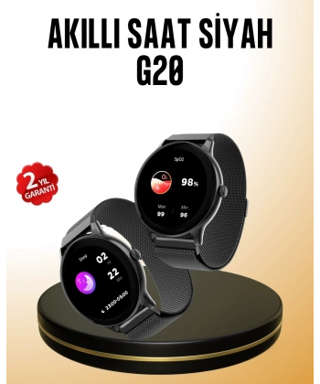 Bluetooth Akıllı Saat G20 Mini – Adım Sayar, Kalori Ölçer, Kalp Atışı Takibi