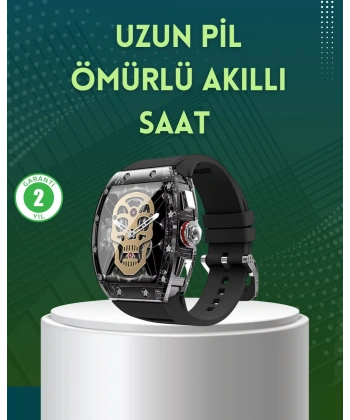 Bluetooth Arama Destekli Akıllı Saat Çok Fonksiyonlu