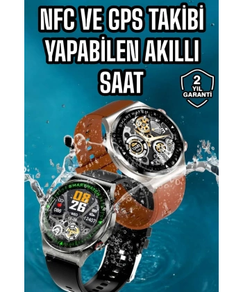 Bluetooth Bağlantılı Akıllı Saat Tüm Telefonlara Uyumlu Değiştirilebilir Kordon