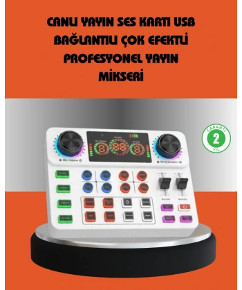 Bluetooth Bağlantılı Karaoke ve Yayın Ses Kontrol Ünitesi