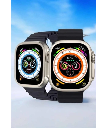 Bluetooth Bağlantılı Nabız, Kan Basıncı, Oksijen Ölçer Akıllı Saat