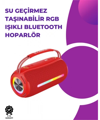 Bluetooth Kablosuz Hoparlör – Taşınabilir, Güçlü Ses