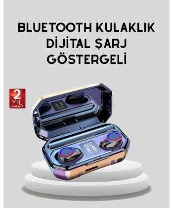 Bluetooth Kablosuz Kulaklık 4 Saat Kullanım Şarj Kutulu Düşük Enerji Tüketimli