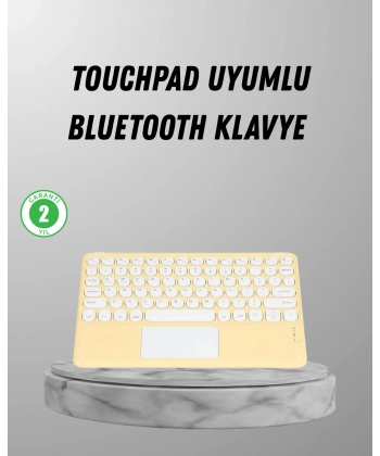 Bluetooth Klavye – Kablosuz, Sessiz Tuşlu, Android iOS Windows Uyumlu, Kompakt Taşınabilir Tasarım