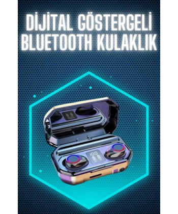 Bluetooth Kulaklık Android ve İOS Uyumlu ANC Özellikli Dijital Şarj Göstergeli