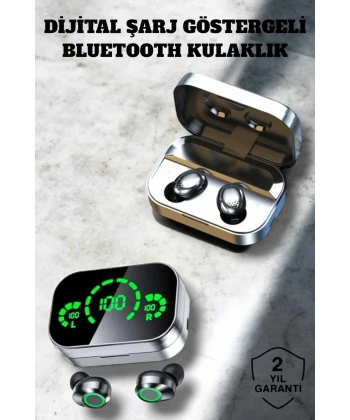 Bluetooth Kulaklık Çift Telefon Desteği ve Suya Dayanıklı Powerbankli