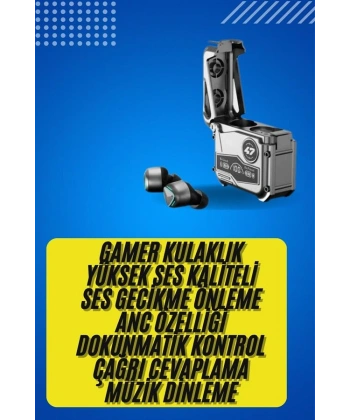 Bluetooth Kulaklık Dokunmatik Kontrol Tws kablosuz kulaklık Hi-fi Stereo