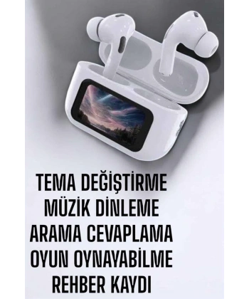 Bluetooth Kulaklık Kulakiçi Güçlü Ses Kaliteli Sesli Asistan