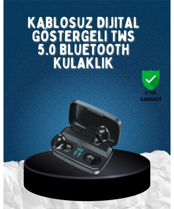 Bluetooth V5.0 Teknolojili Parmak Dokunmatik Kontrol Kulaklık Seti