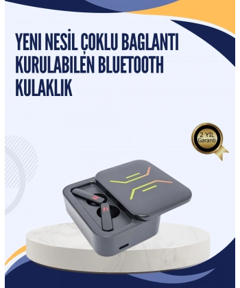Bluetooth V5.0 TWS Kulaklık – 3 Saat Kesintisiz Kullanım