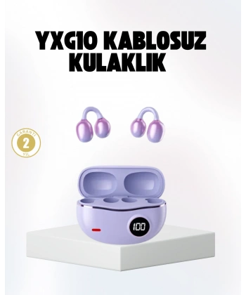 Bluetooth YXG10 Kulak Arkası Tasarım Cilt Dostu Silikon Hafif Yapı