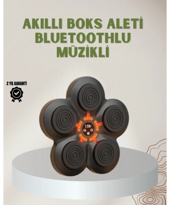 Bluetoothlu Akıllı Boks Antrenman Cihazı Işıklı Hedefli Kardiyo ve Fitness Aleti