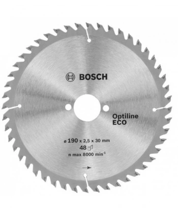 Bosch Optine Eco Daire Testere Bıçağı 190x30 mm 48 Diş 2 608 641 790