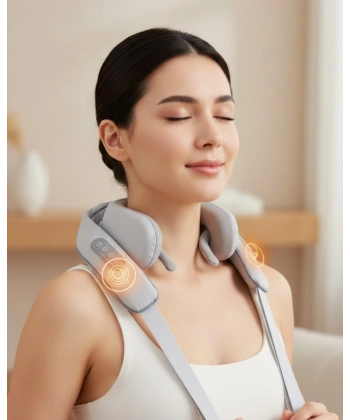 Boyun Masaj Aleti Biyonik Yoğurma Teknolojili 1800mAh Şarjlı