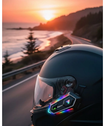 BT5.3 Çipli Kask İçi Bluetooth Kulaklık 25 Saat Pil