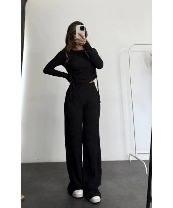 Bubble alt üst takım siyah pt510446