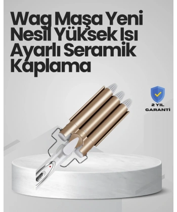 Bukle Saç Maşası – Kolay Kullanım, Sağlıklı Bukleler yüksek ısılı