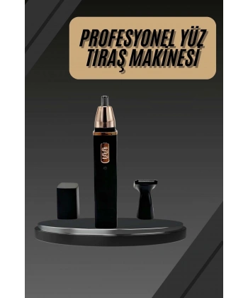 Burun Kulak Kıl Tüy Temizleme Ve Tıraş Makinesi Mini Paslanmaz Çelik