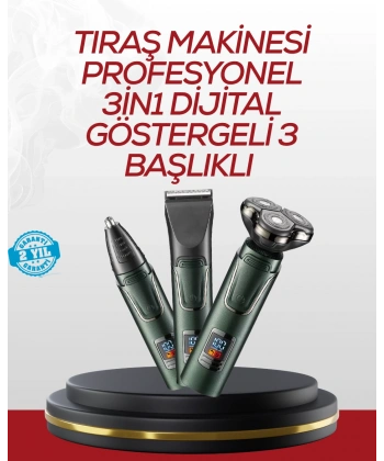 Burun, Sakal ve Saç İçin Erkek Tıraş Cihazı