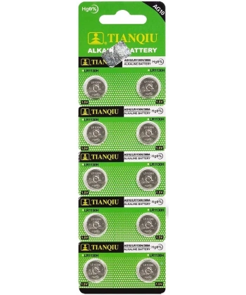 Buton Pil - Saat Lazer Hesap Makinesi Pili 10lu Paket  AG10  - LR1130H - 389A -1.55V