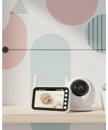 Büyük Ekranlı Bebek Kamerası Canlı İzleme ve Ses Dinleme