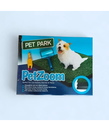 Büyük Petzoom Pet Park Köpek Tuvalet Eğitim Seti – Evcil Dostunuz İçin Hijyenik Çözüm 1 Adet Çığlık Atan Ördek 1 Adet Yıkanabilir Rulo Hediye