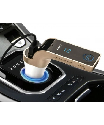 Carg7 Bluetooth Araç FM Transmitter Usb Girişli